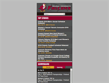 Tablet Screenshot of friendsathletics.com